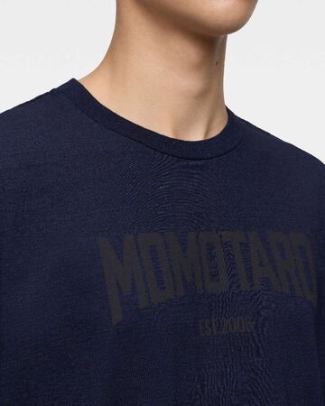 YARN DYED S/S TEE - ALPHABET FRONT),Indigo, small image number 4