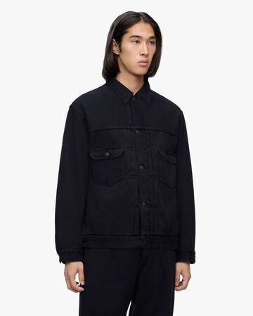 [Late Mar Release] SASHIKO JACKET#002-OVERDYE,BLK, large image number 1