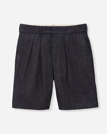 DENIM WIDE SHORTS,Indigo, small image number 5