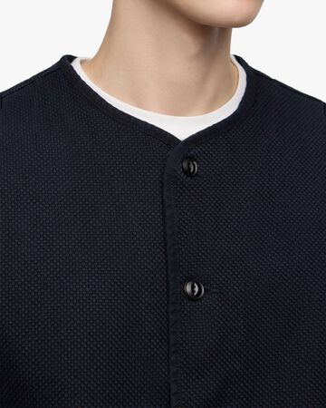 [Late Mar Release] SASHIKO VEST-OVERDYE,Indigo, large image number 4