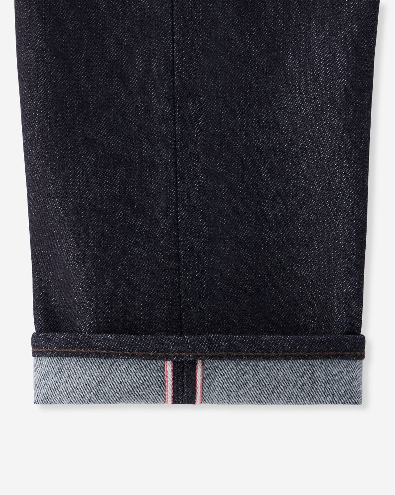 #100 CASHMERE STRAIGHT 13.7oz ZIPPER FLY,Indigo, large image number 11