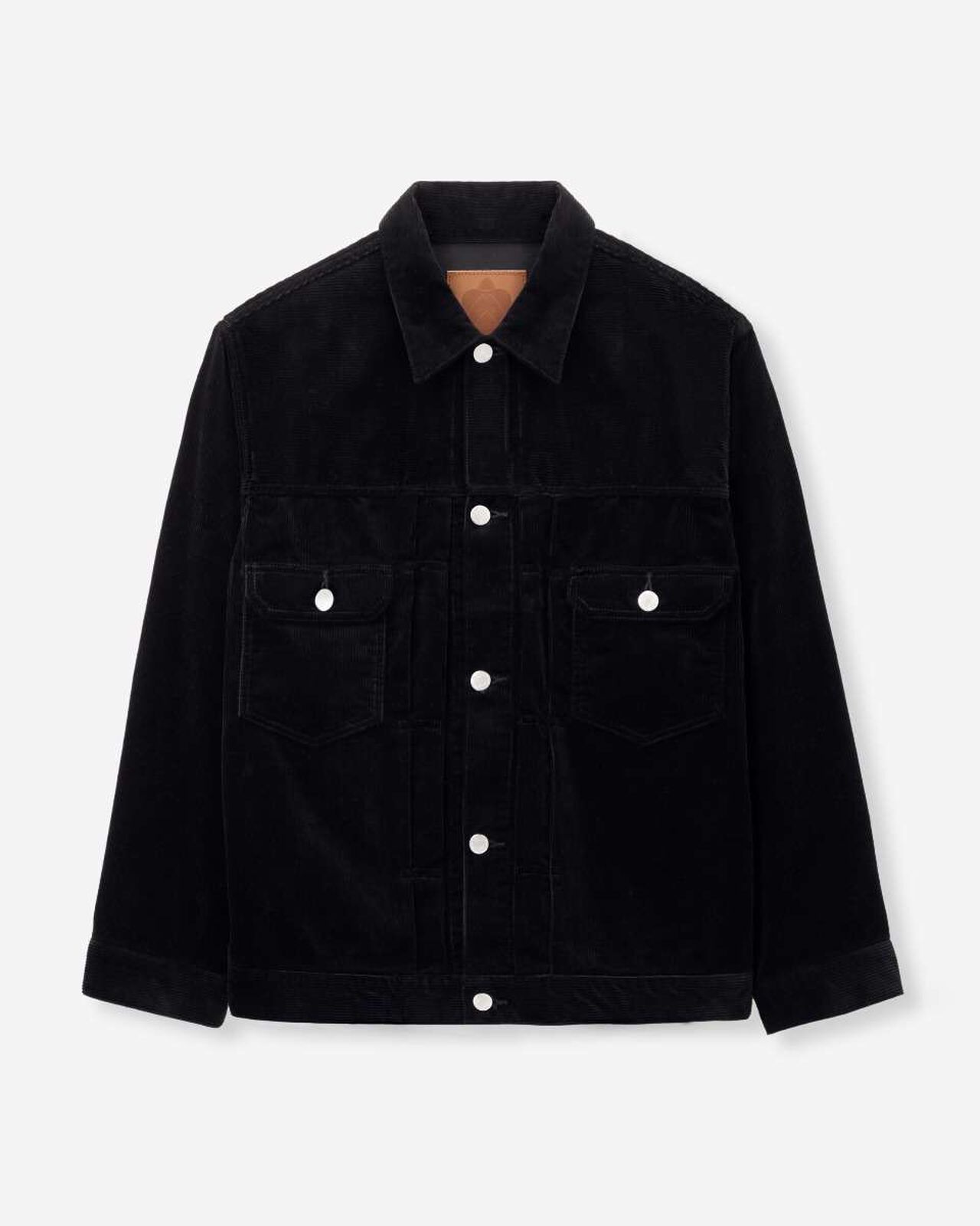 #002 CORDUROY JACKET,BLK, large image number 5