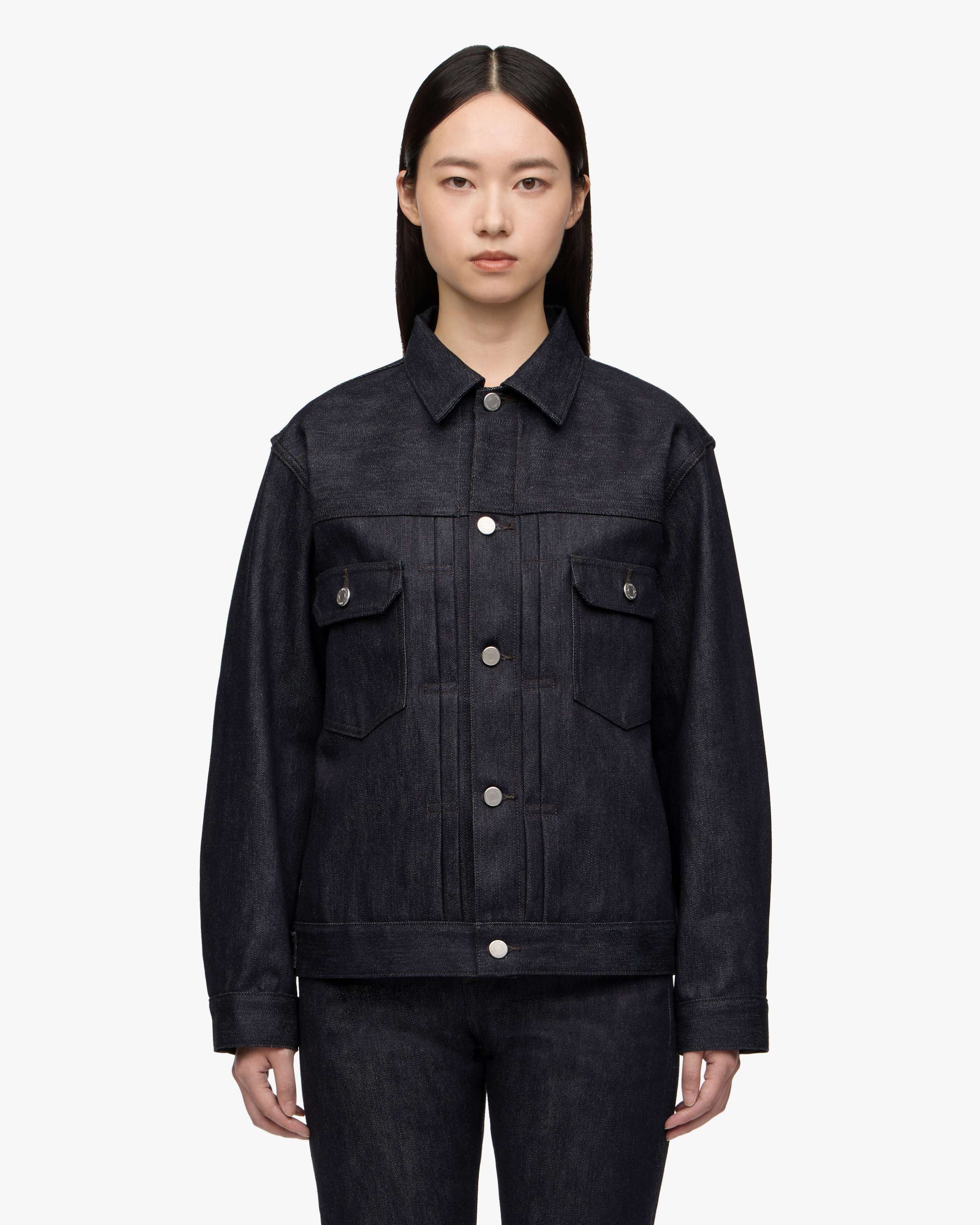 002 CASHMERE DENIM JACKET 13.7oz