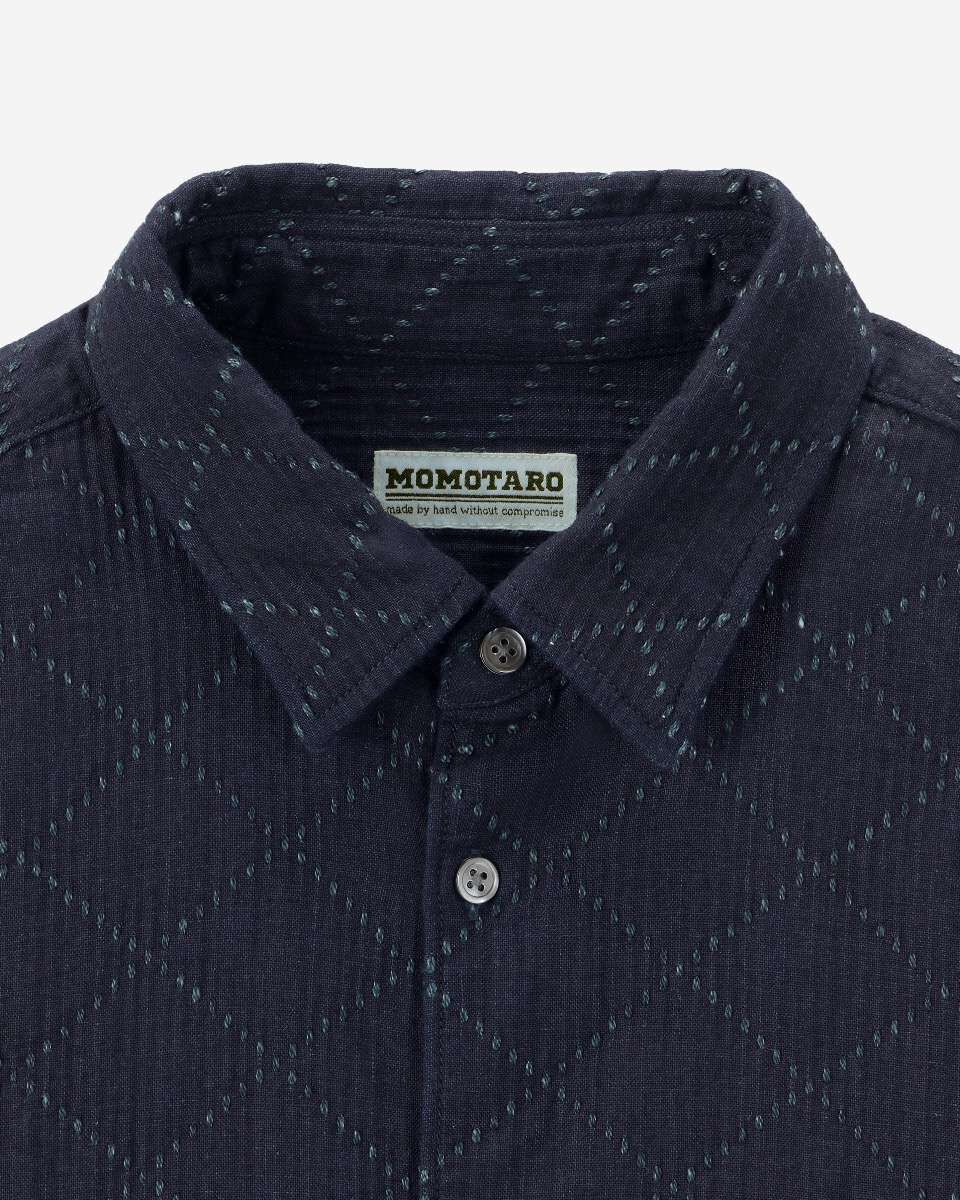 INDIGO SASHIKO SHIRT