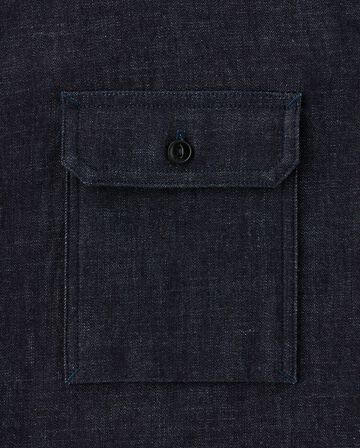 TRIPLE STITCH L/S DENIM SHIRT,Indigo, small image number 7