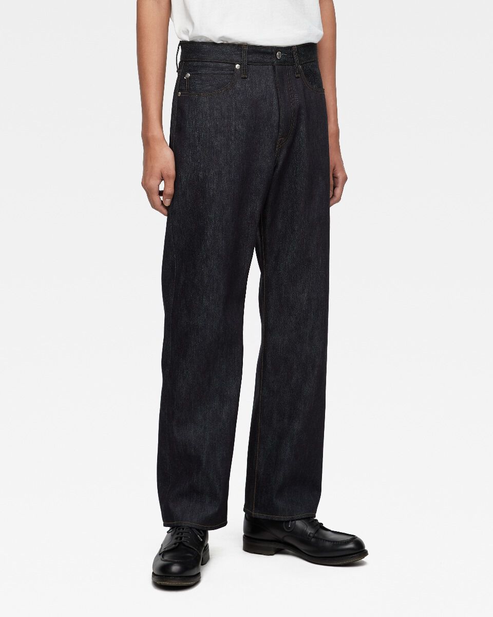 100 CASHMERE STRAIGHT 13.7oz ZIPPER FLY