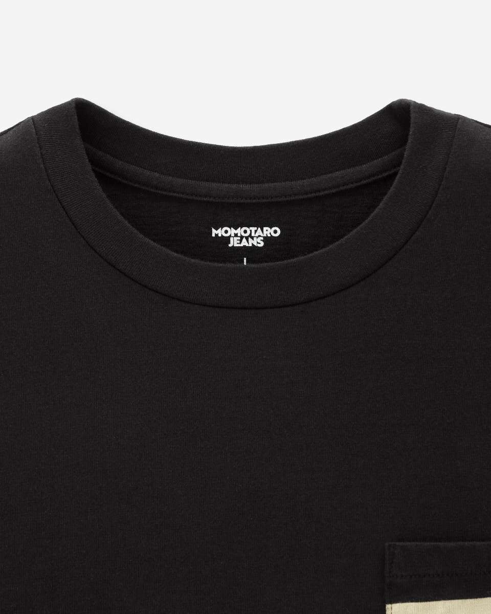 HEAVY OUNCE S/S POCKET TEE -DISCHARGE PRINT
