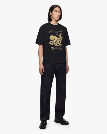 [Mid Feb Release] ZIMBABWE COTTON S/S TEE - OCTOPUS,NAVY, large image number 8