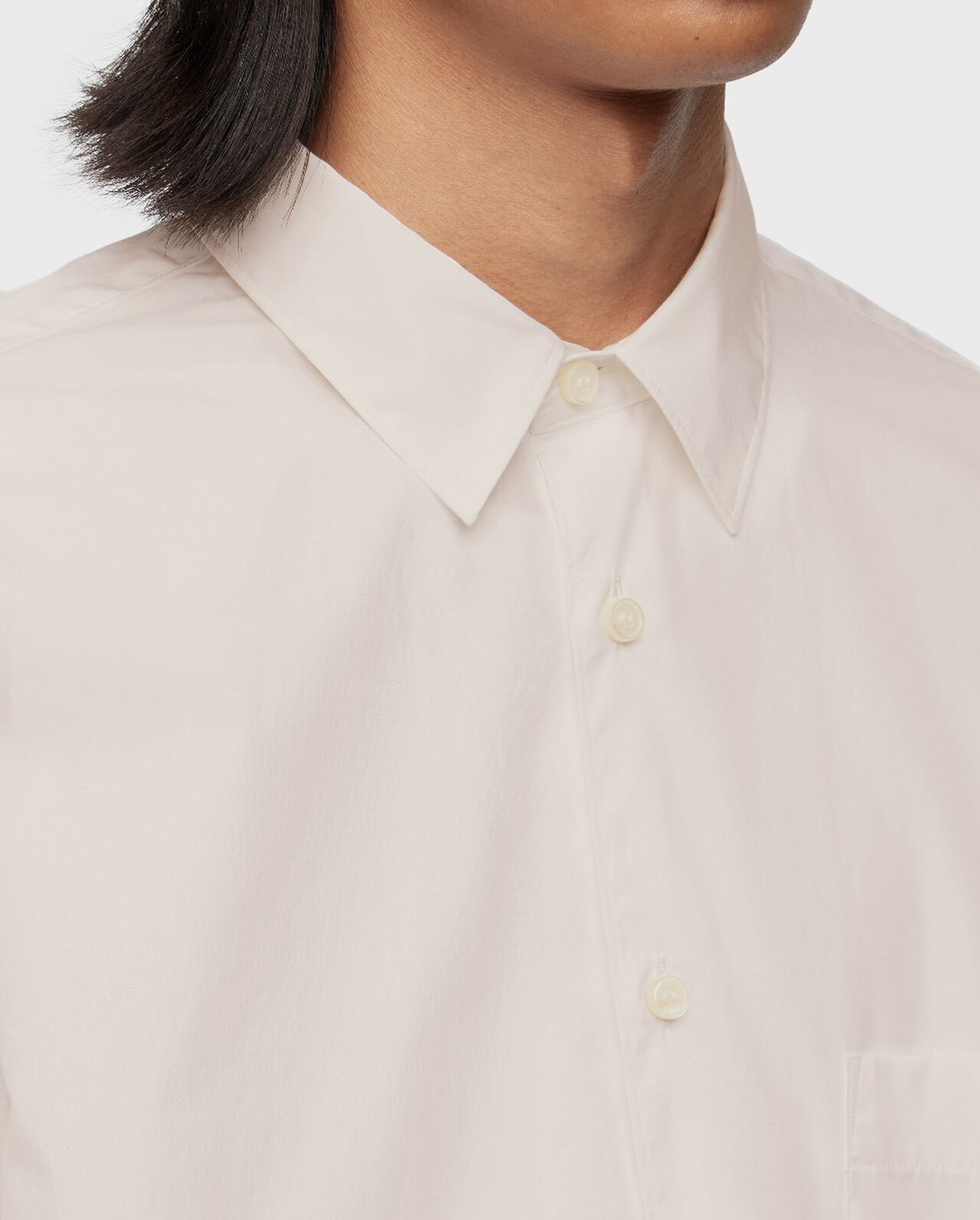 BROAD L/S SHIRT - SAKURA DYED,PIN, large image number 3