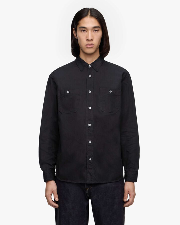 SASHIKO L/S SHIRT,, medium