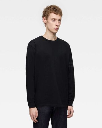 ZIMBABWE COTTON L/S TEE,BLK, small image number 1