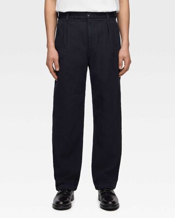 SASHIKO PANTS,Indigo, small image number 0