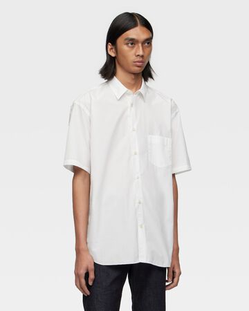 BROAD S/S SHIRT,WHT, small image number 1