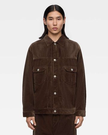 #002 CORDUROY JACKET,BRN, large image number 0