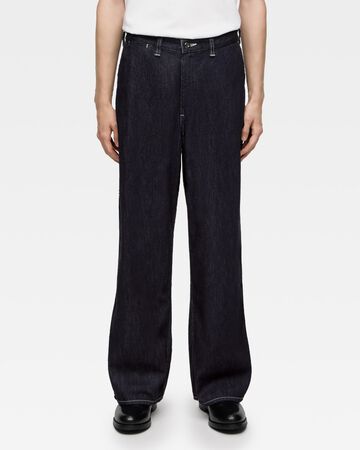 DENIM PAINTER PANTS,Indigo, small image number 0