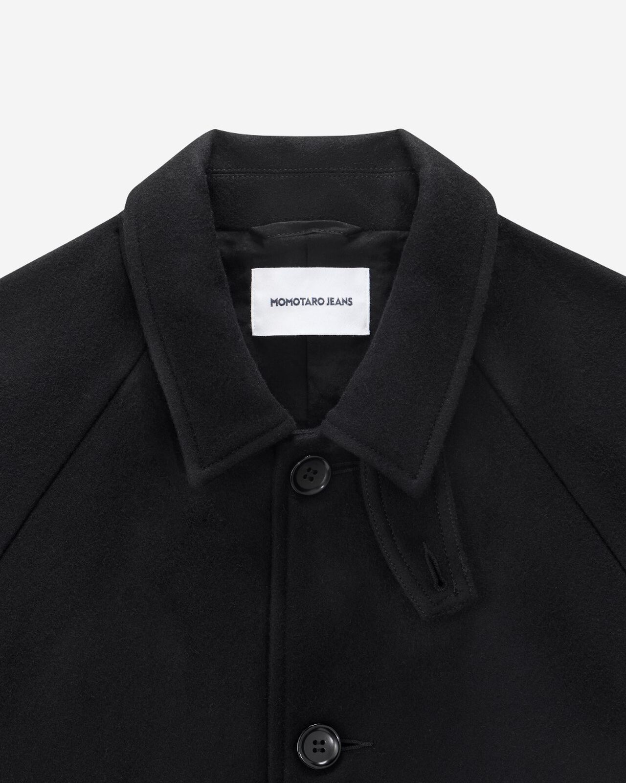 MELTON COAT,BLK, large image number 10