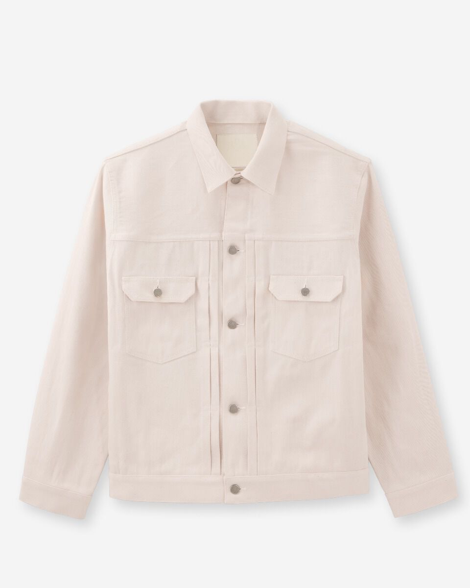 たまゆ 002 DENIM JACKET - SAKURA DYED