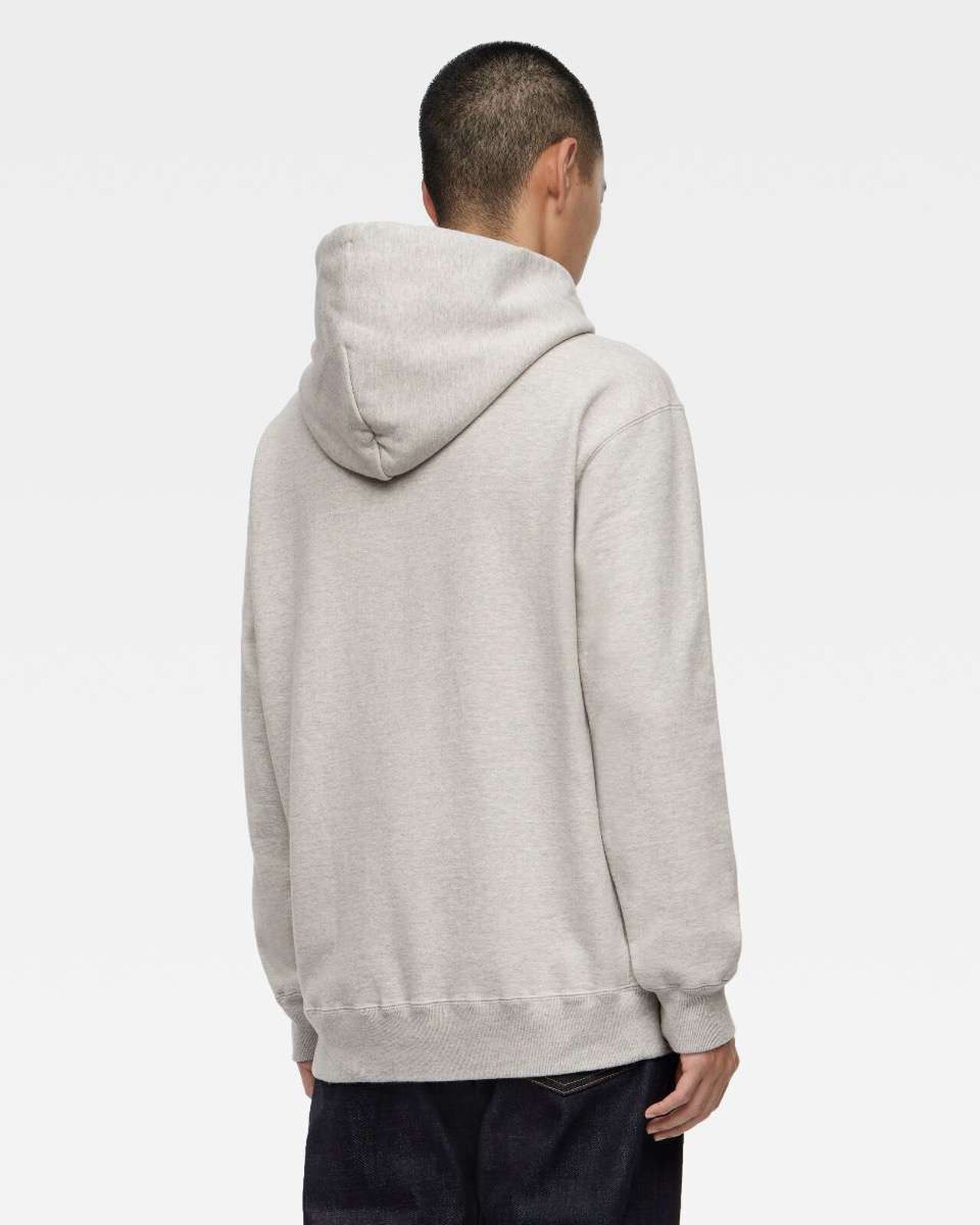 HEAVY TERRY HOODY,NAY, large image number 14