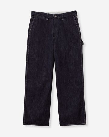DENIM PAINTER PANTS,Indigo, small image number 4