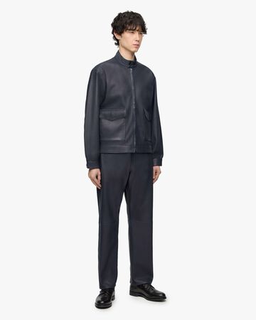 SMOOTH LEATHER JACKET,BLK, large image number 3