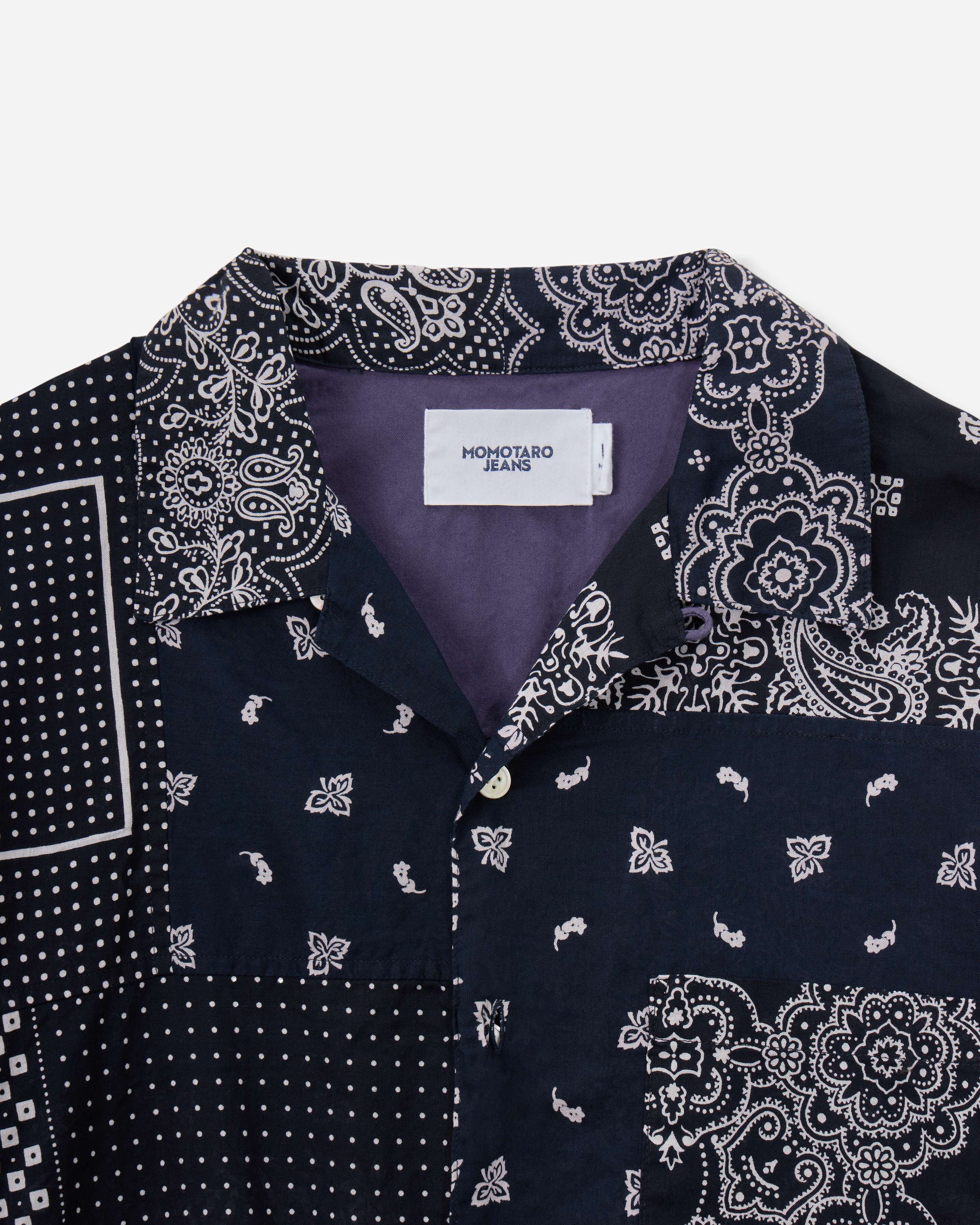 ORIGINAL PRINT S/S SHIRT -PAISLEY PATTERN