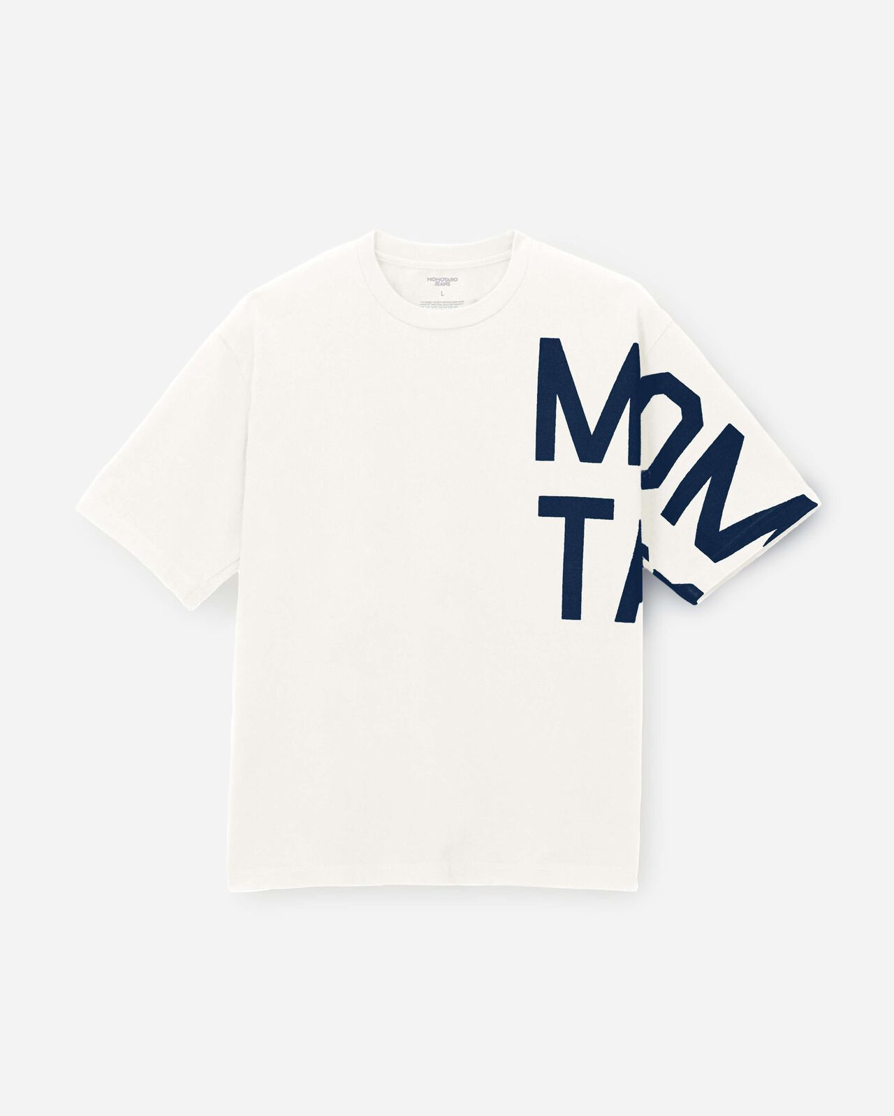 [Late Feb Release]  ZIMBABWE COTTON S/S TEE - MOMOTARO,NAVY, large image number 5