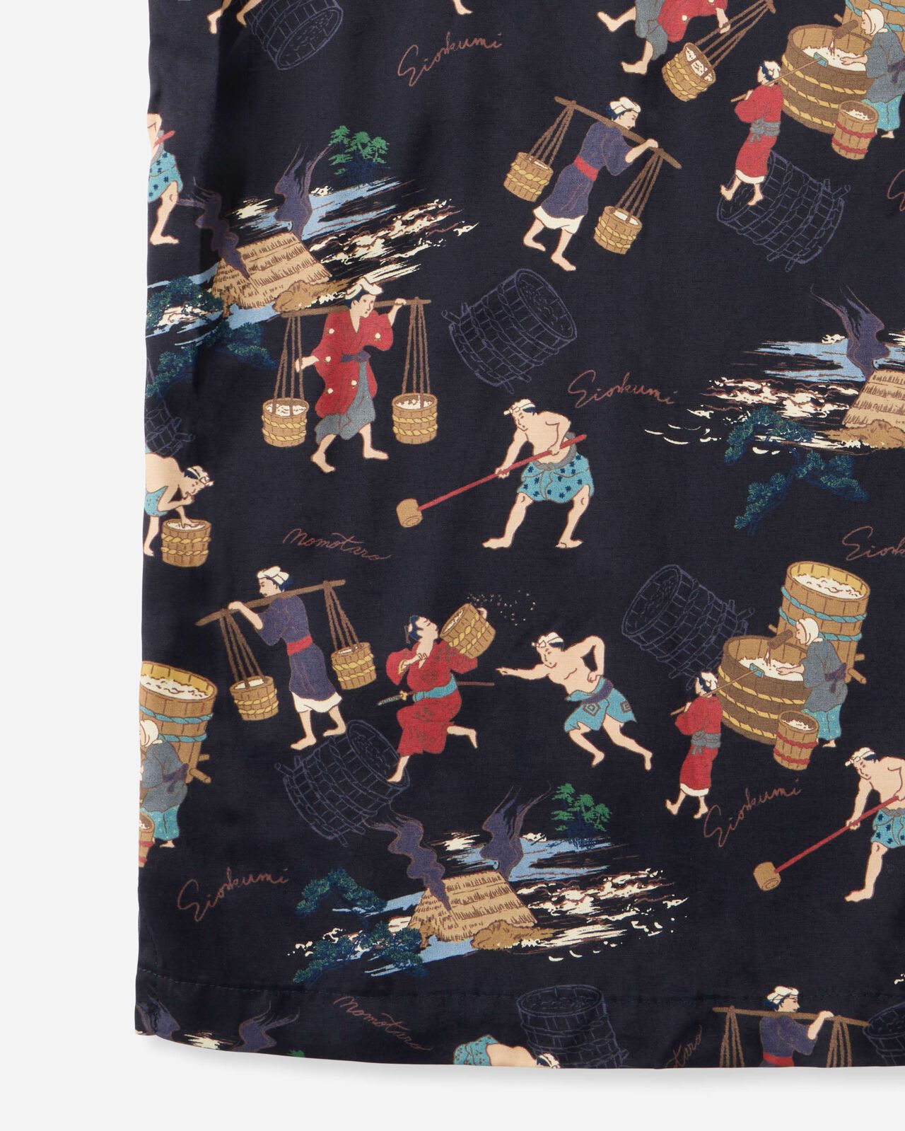 [Late Feb Release] RAYON S/S  SHIRT,BLK, large image number 9