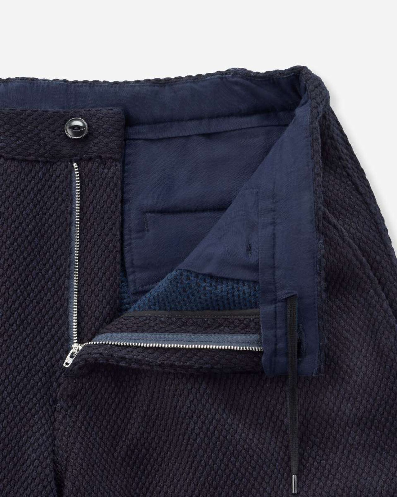 SASHIKO PANTS,Indigo, large image number 6