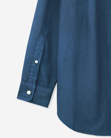 BROAD L/S SHIRT - NATURAL INDIGO,MID, small image number 19