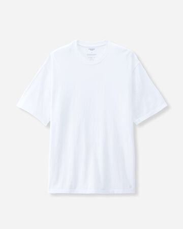 ROUND BODY TEE,WHITE | BLACK, large image number 2