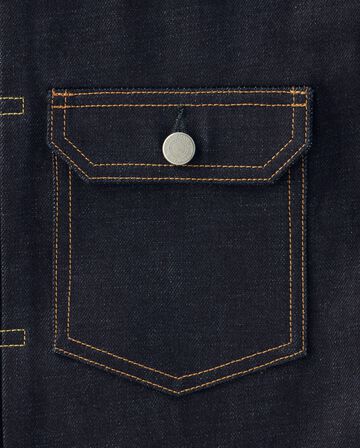 #001 STANDARD DENIM JACKET 14.7oz,Indigo, small image number 10