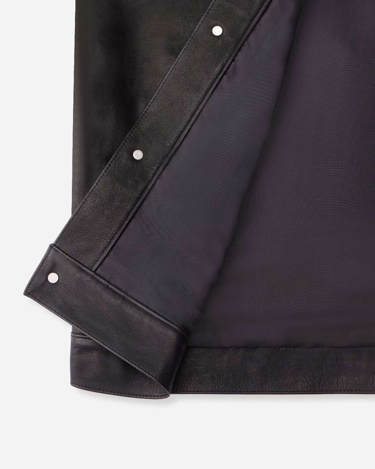 LEATHER JACKET,BLK, large image number 10