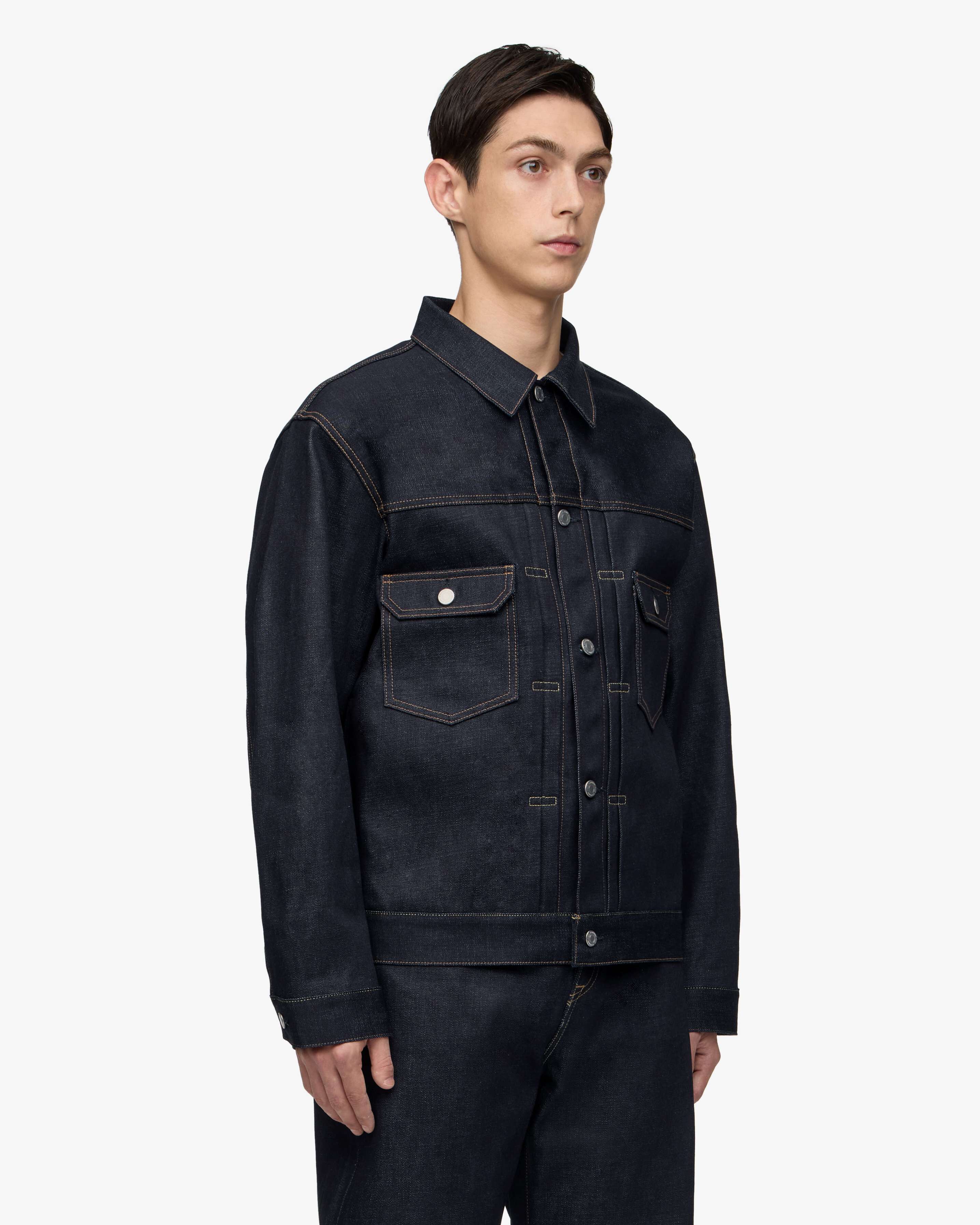 002 STANDARD DENIM JACKET 14.7oz