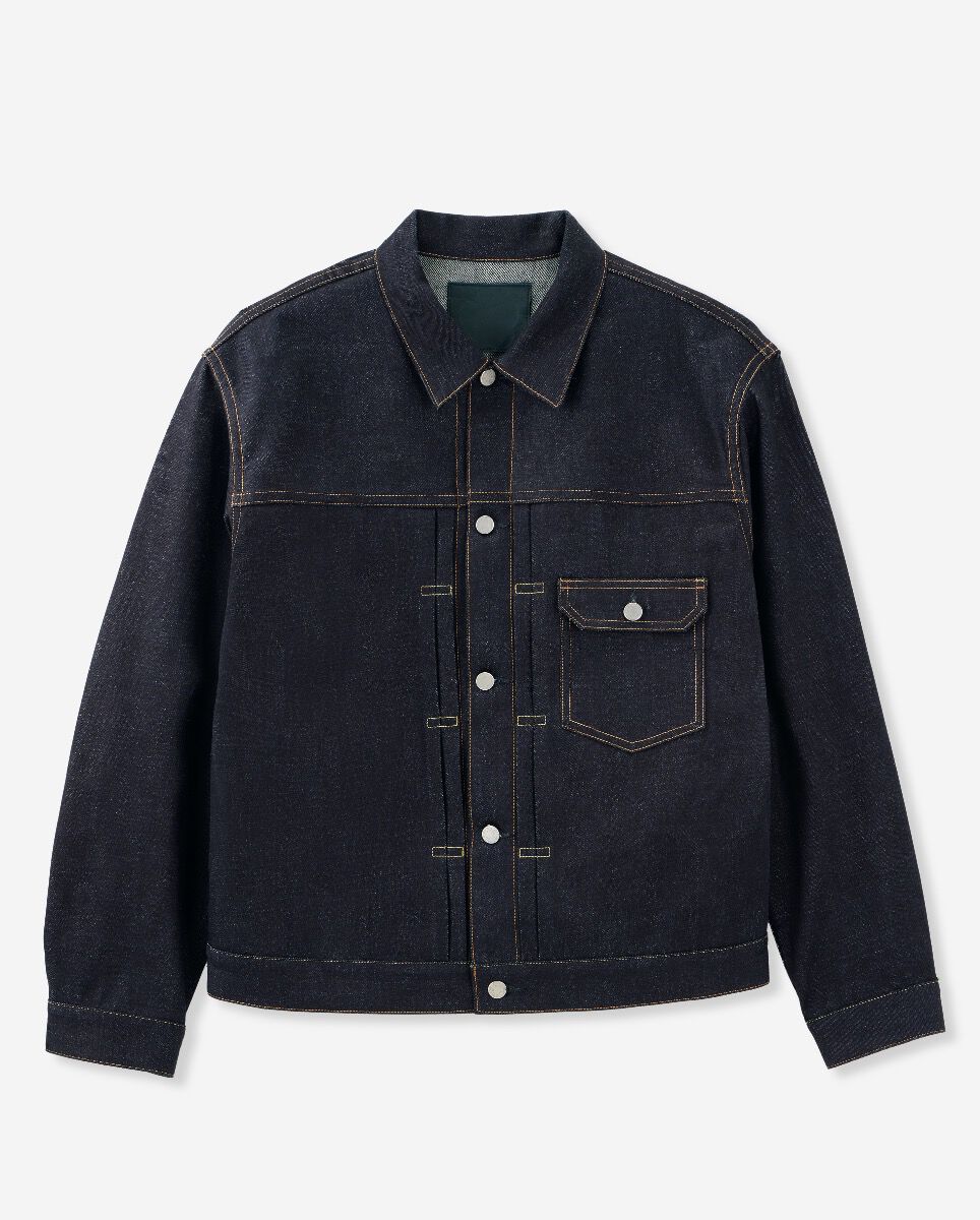 桃太郎ジーンズ　#001 STANDARD DENIM JACKET 001 STANDARD DENIM JACKET 14.7oz