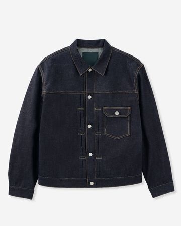 #001 STANDARD DENIM JACKET 14.7oz,Indigo, small image number 8