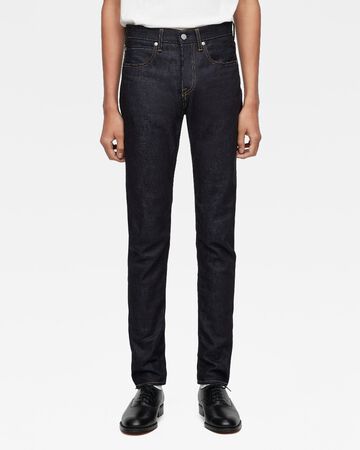 #300 STANDARD SLIM 14.7oz ZIPPER FLY,Indigo, small image number 0