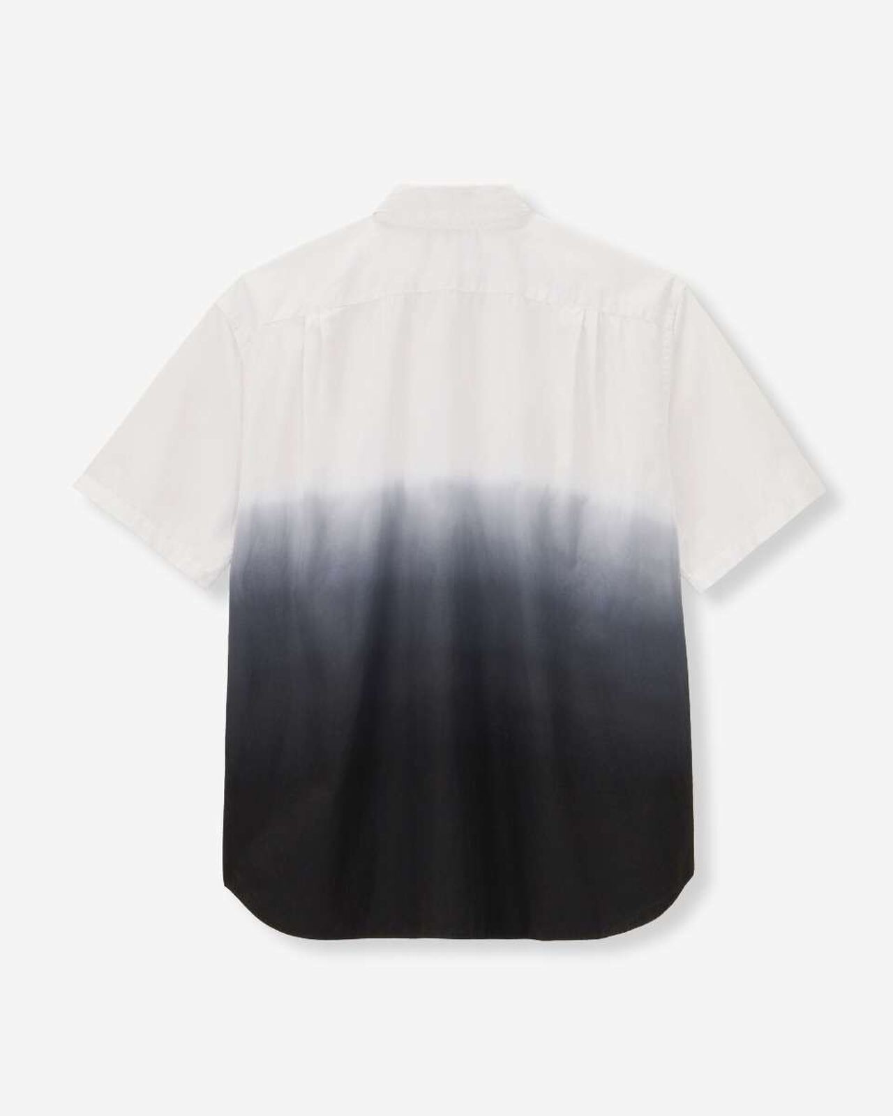BROAD S/S SHIRT - KYOTO MONTSUKI GRADATION,BLK, large image number 6