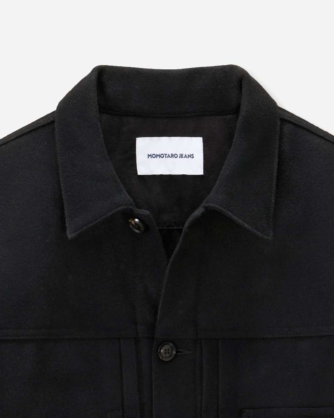 MELTON JACKET,BLK, large image number 8