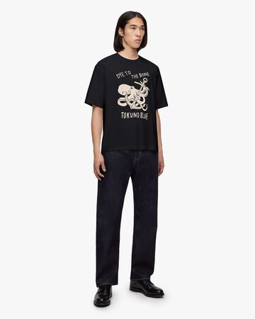 [Mid Feb Release] ZIMBABWE COTTON S/S TEE - OCTOPUS,NAVY, large image number 12