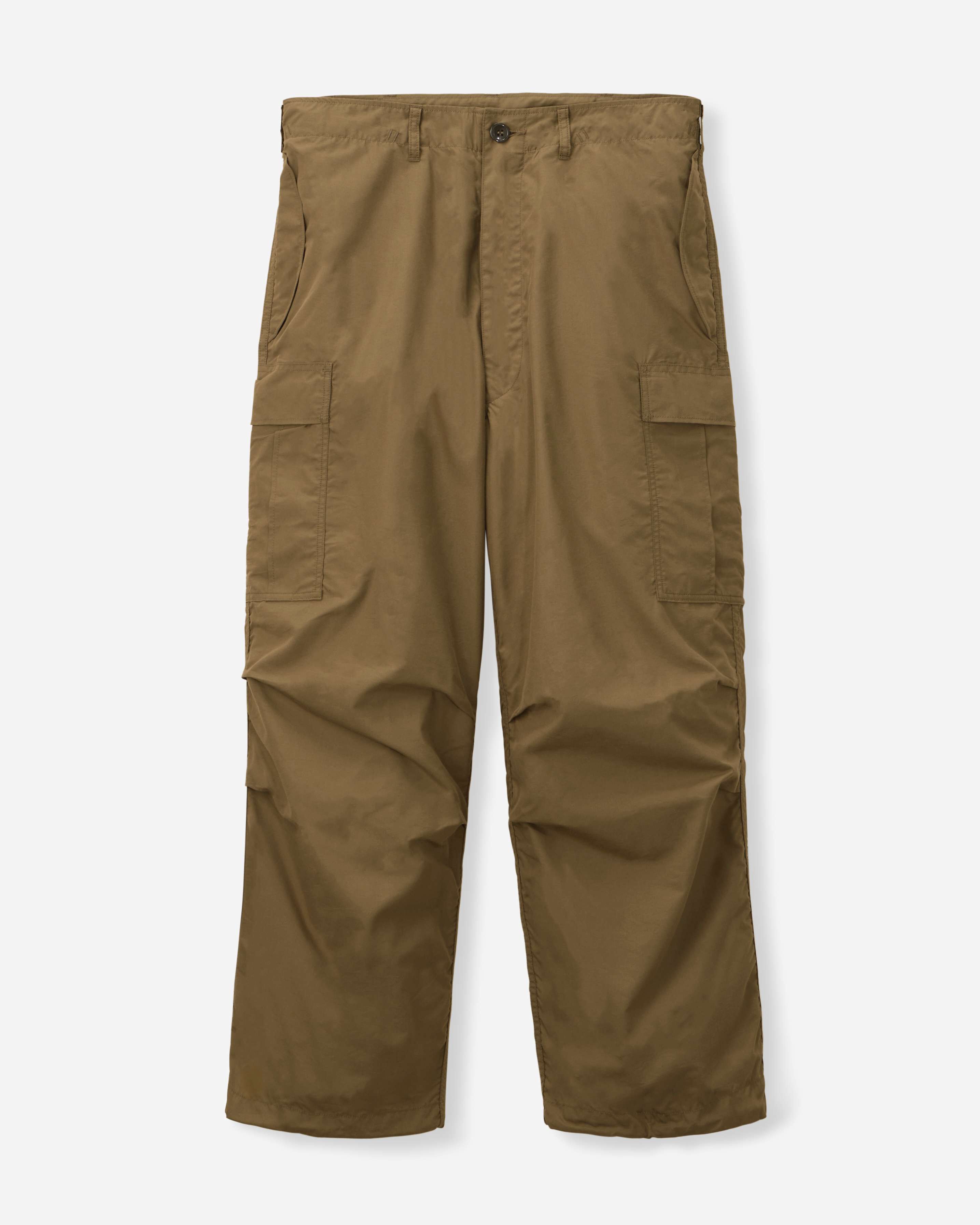 COTTON SILK CARGO PANTS
