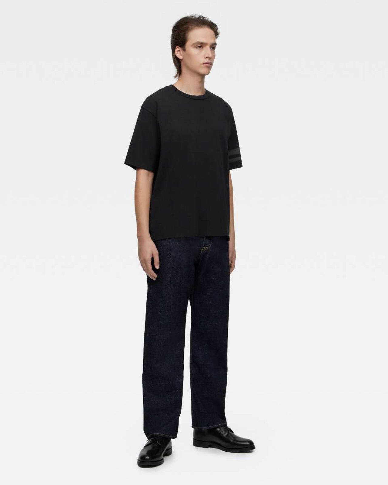 HEAVY OUNCE S/S TEE,Black, large image number 0