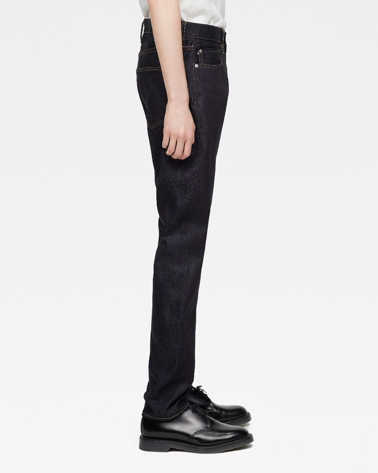 #200 STANDARD TAPERED 14.7oz BUTTON FLY,Indigo, large image number 5