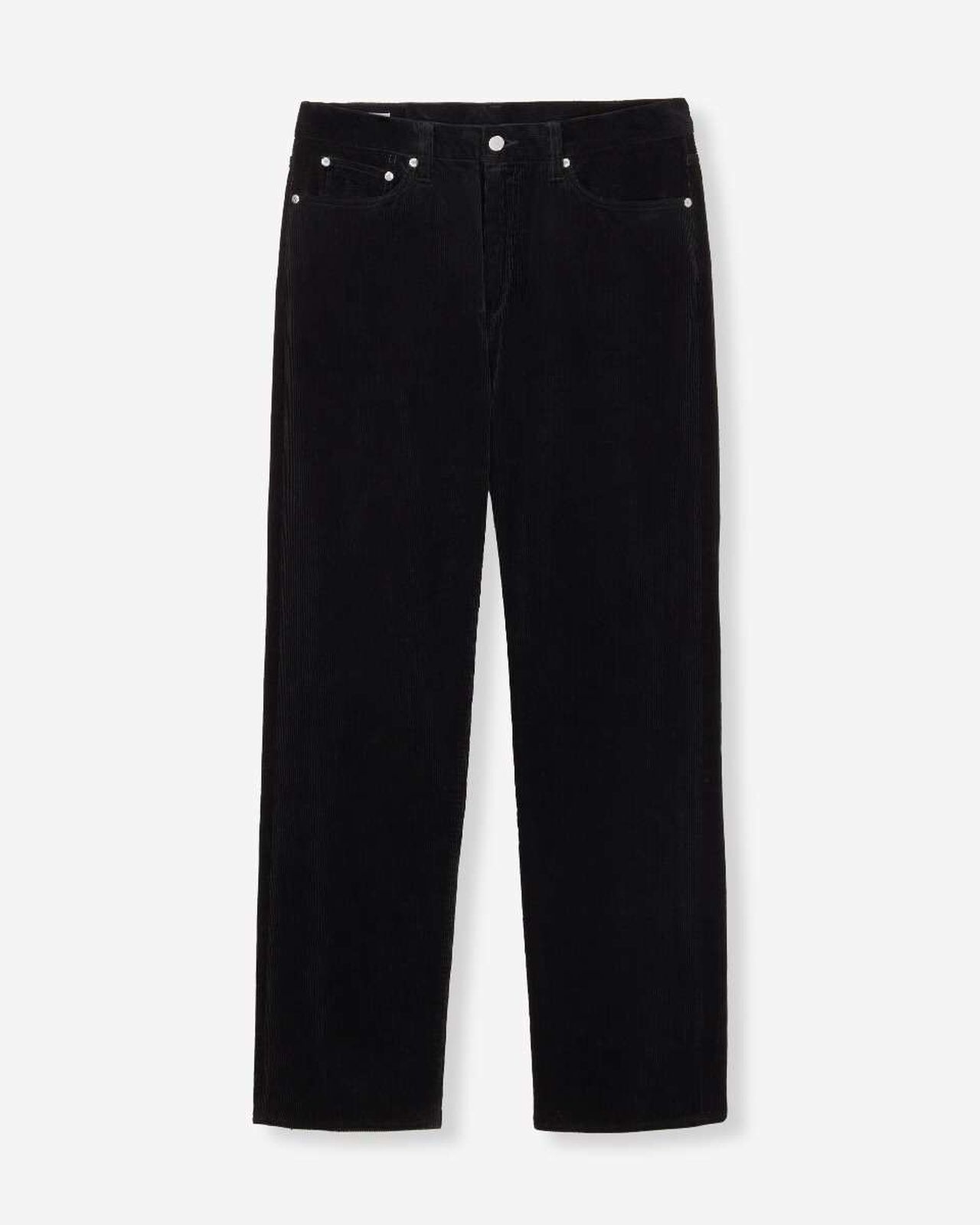 #100 STRAIGHT - CORDUROY,BLK, large image number 5