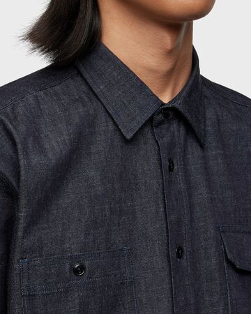 TRIPLE STITCH L/S DENIM SHIRT,Indigo, small image number 4