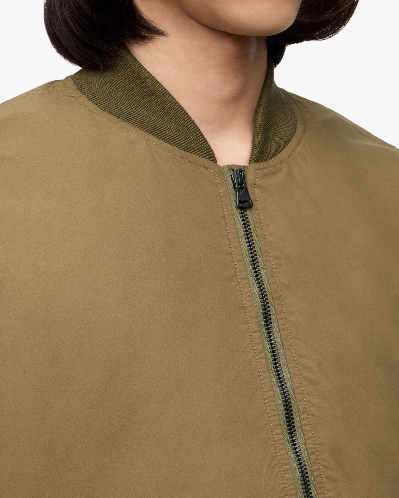 [Mid Feb Release] COTTON SILK MA-1,KHAKI, large image number 4