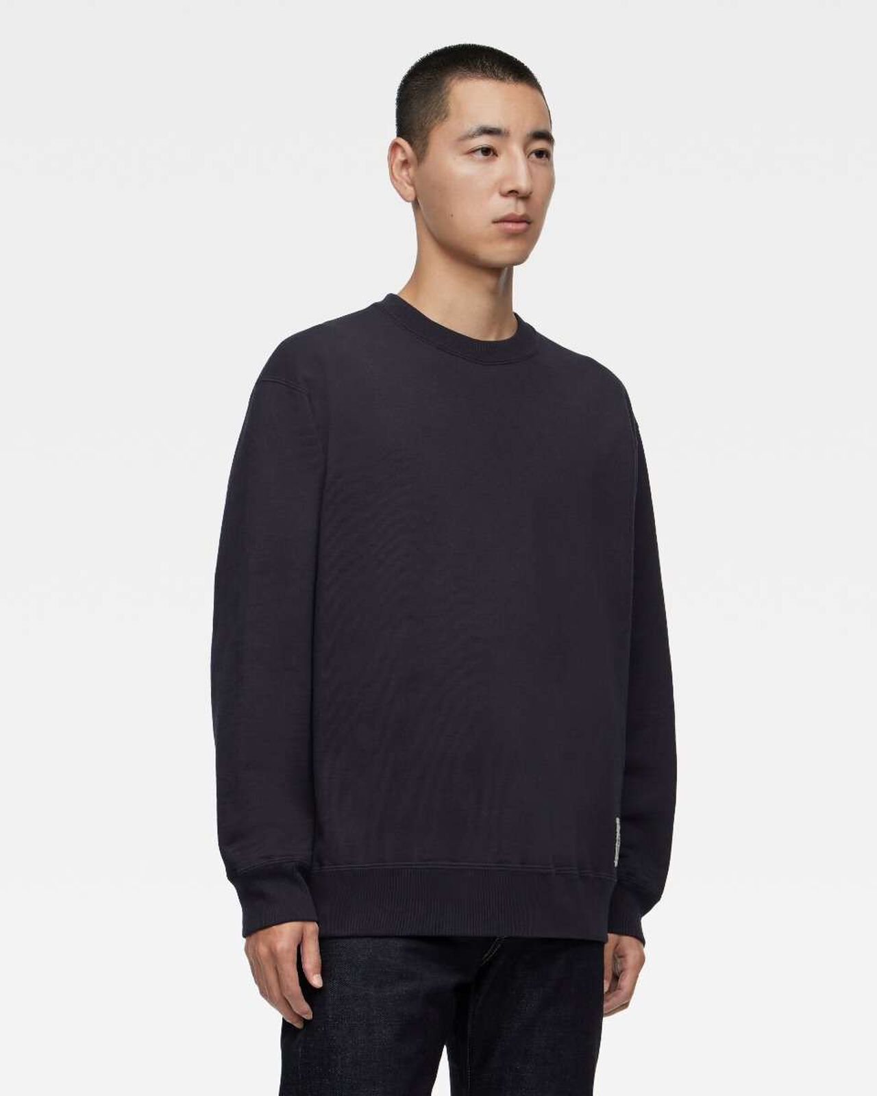 HEAVY TERRY SWEAT SHIRT,GRY, large image number 21