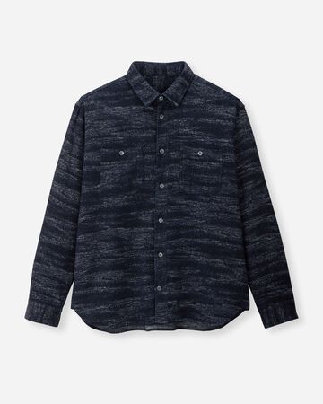 JACQUARD SHIRT,Indigo, large image number 6
