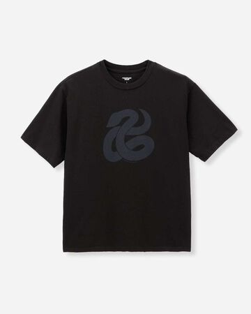 HEAVY OUNCE S/S TEE -SNAKE,Hitam, small image number 5