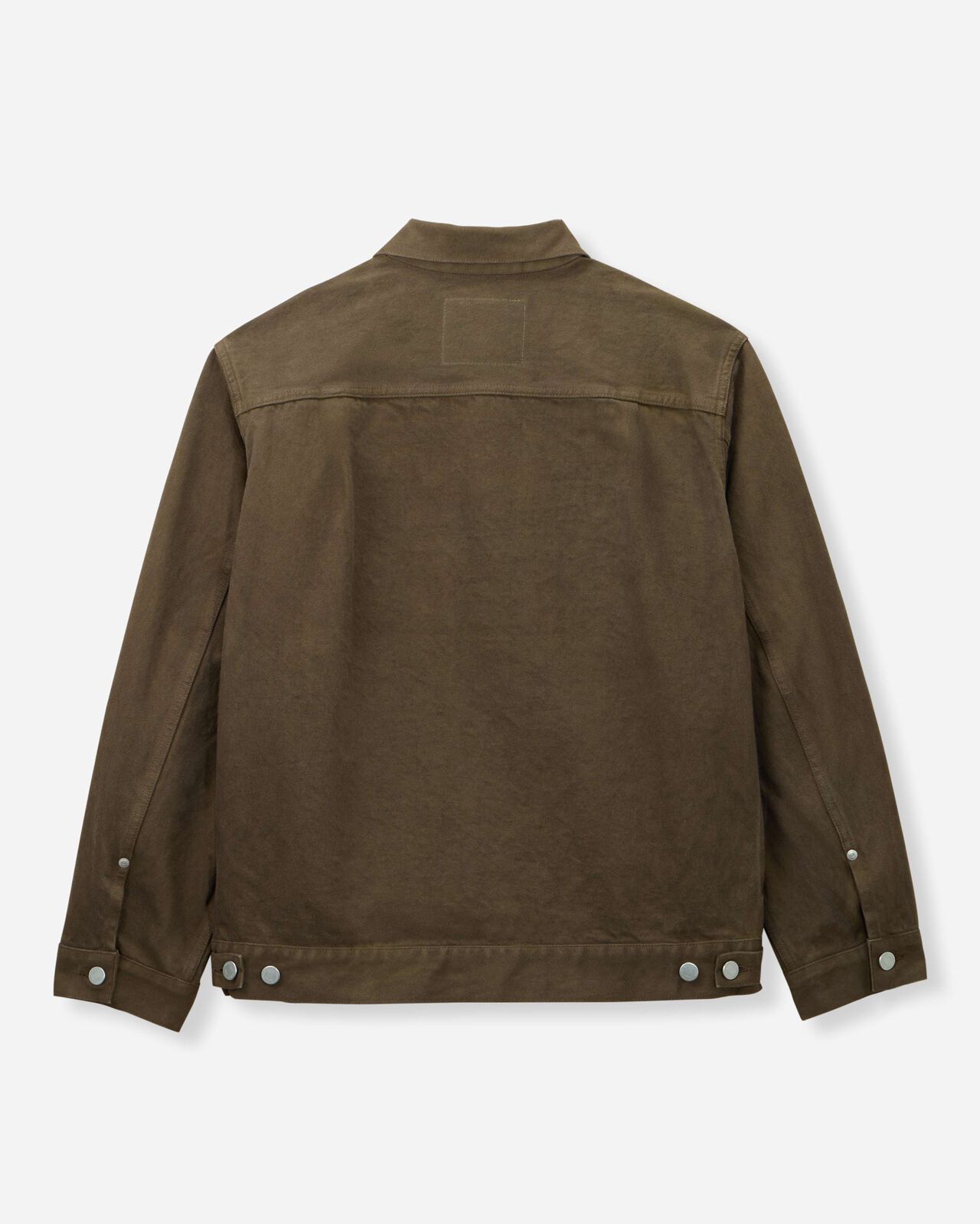 #002 DENIM JKT - MOSS,KHAKI, large image number 7