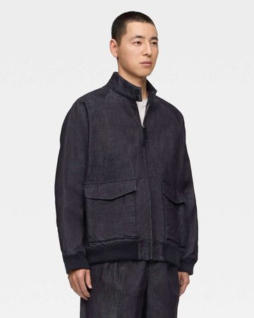 DENIM DRIZZLER JACKET,Indigo, small image number 1